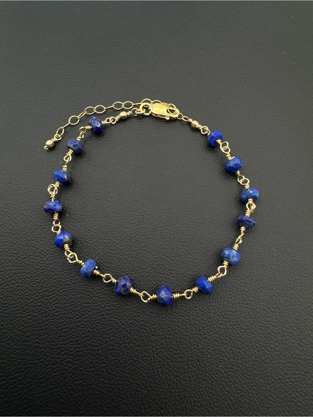 Lapis Gold Filled Bracelet