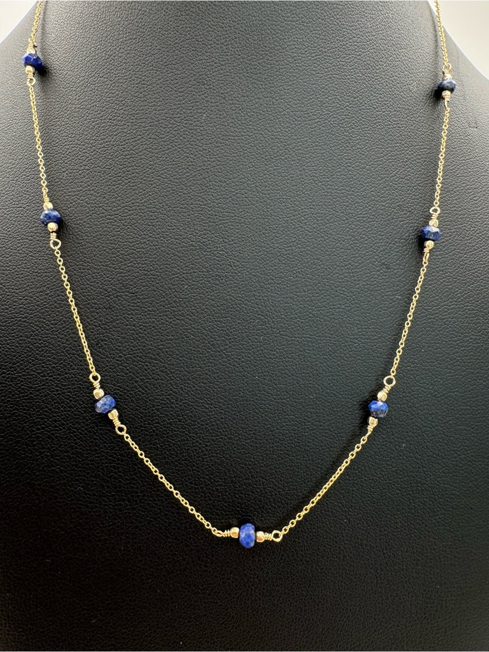 Lapis Gold Filled Necklace