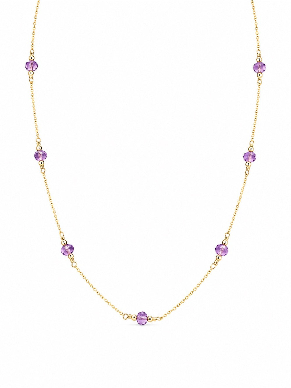 Amethyst Gold Filled Necklace