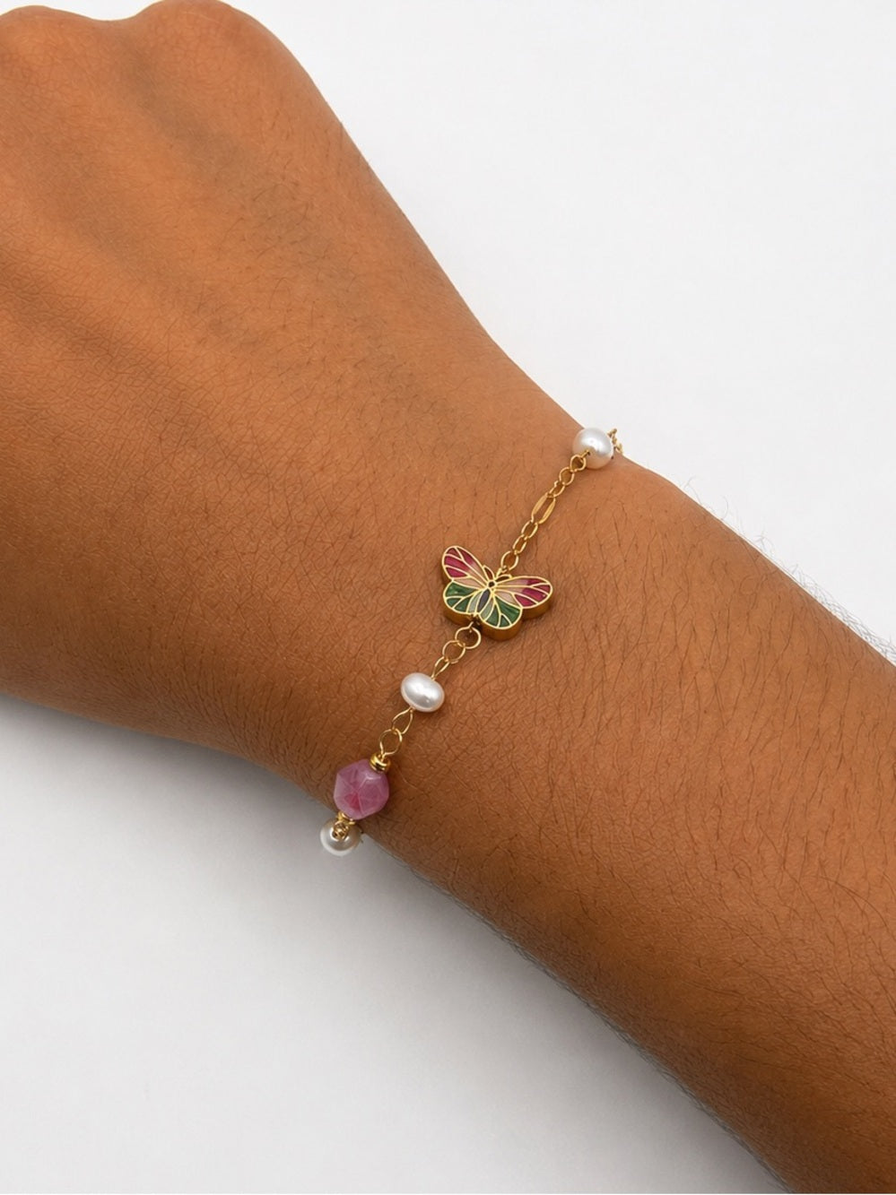 Nectar Butterfly Gemstone Bracelet #EB2