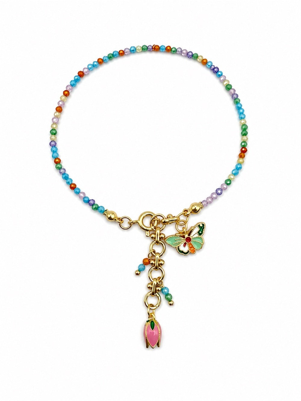 Mercado Gemstone Butterfly Bracelet #EB6