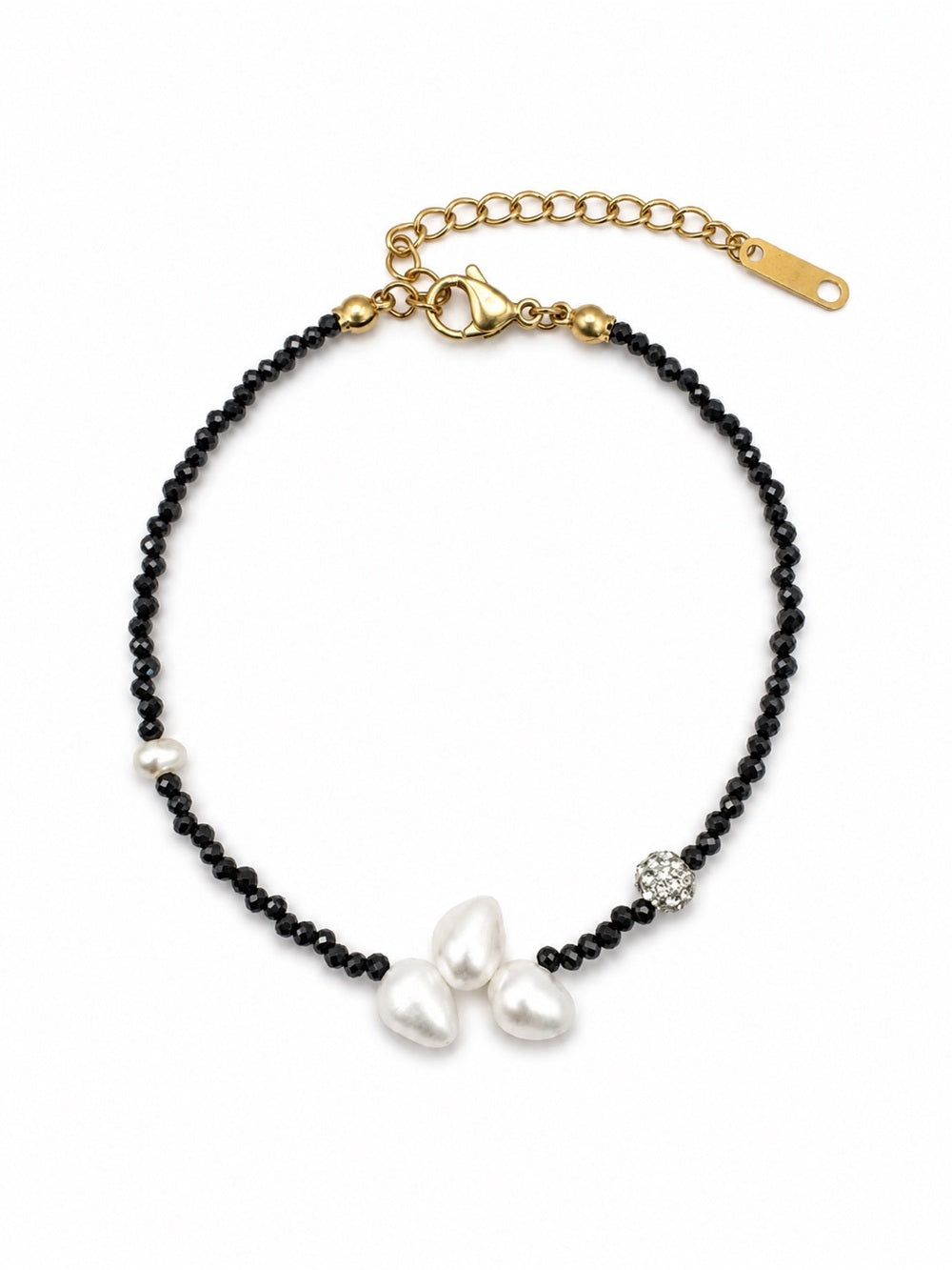 Eclipse Gemstone Pearl Bracelet #EB5