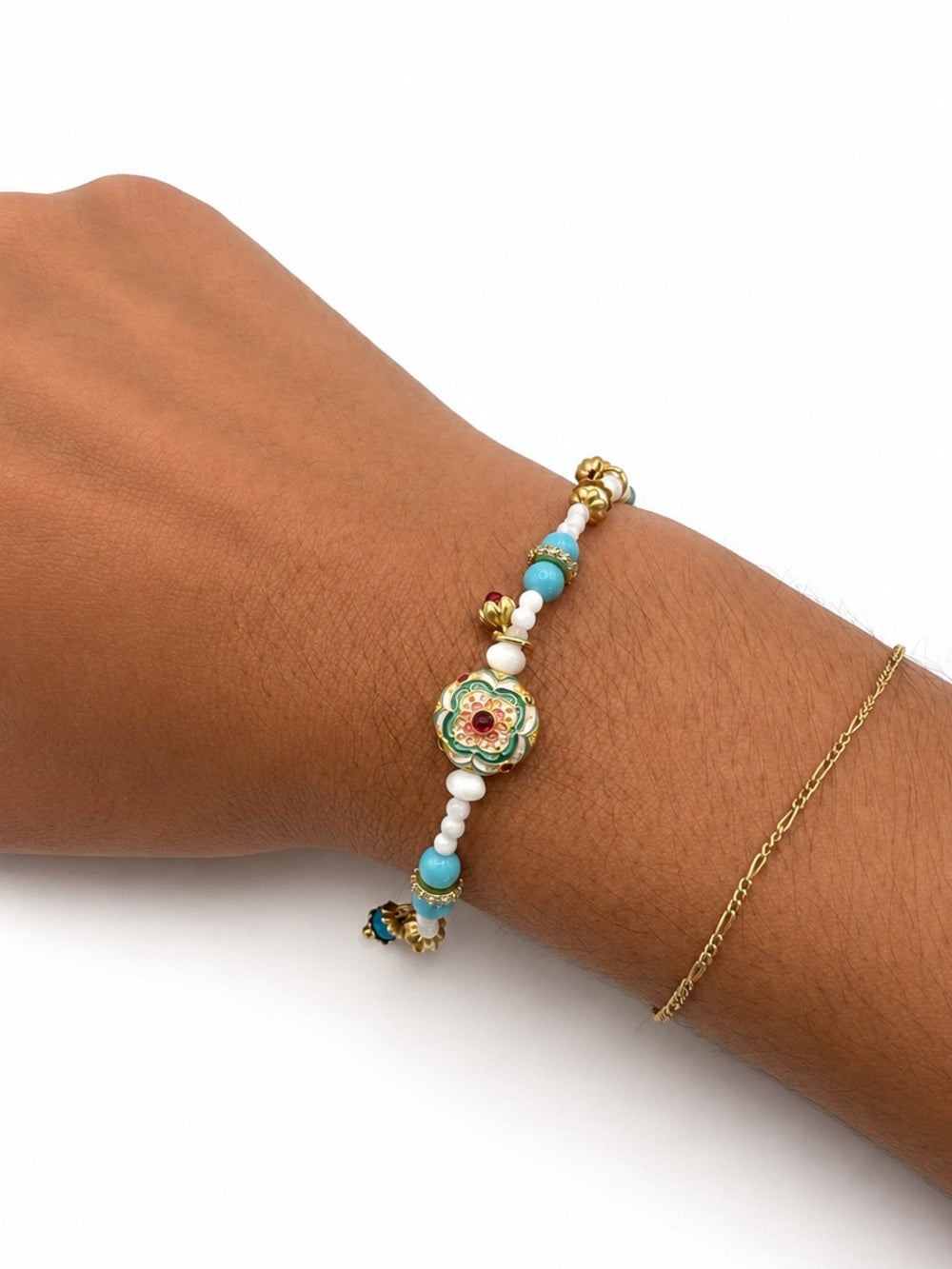 Talavera Gemstone Bracelet #EB8