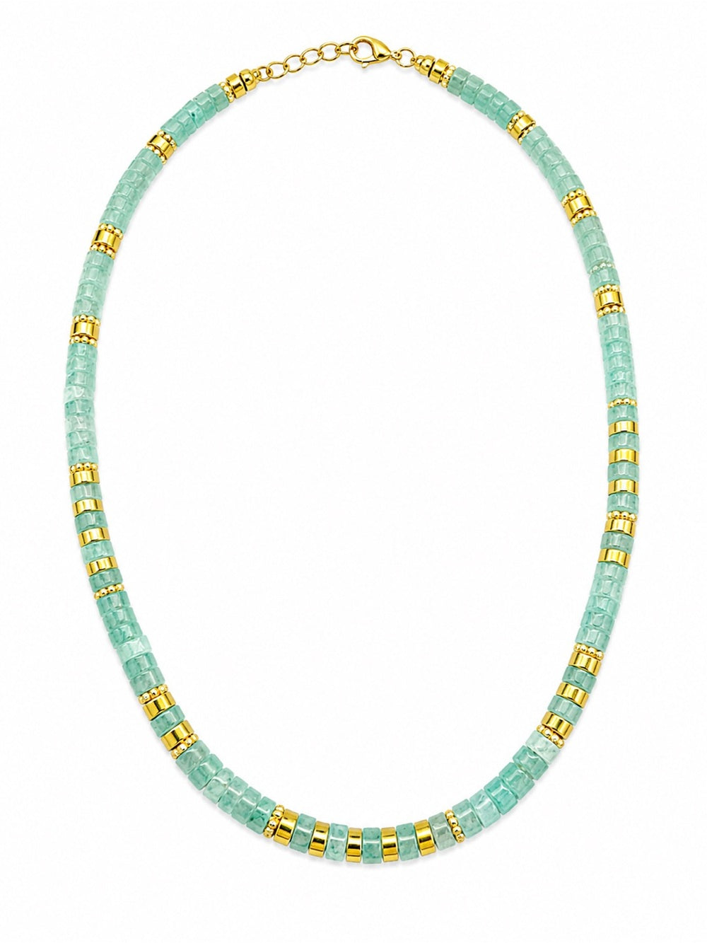 Celadon Gemstone Necklace #EN7