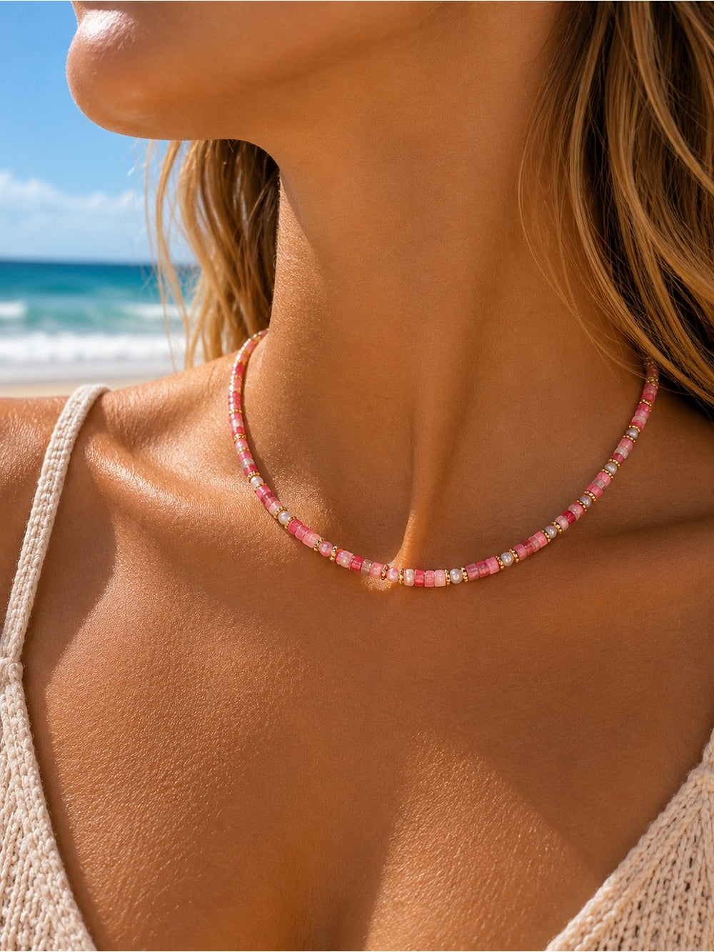Salina Gemstone Necklace #EN8
