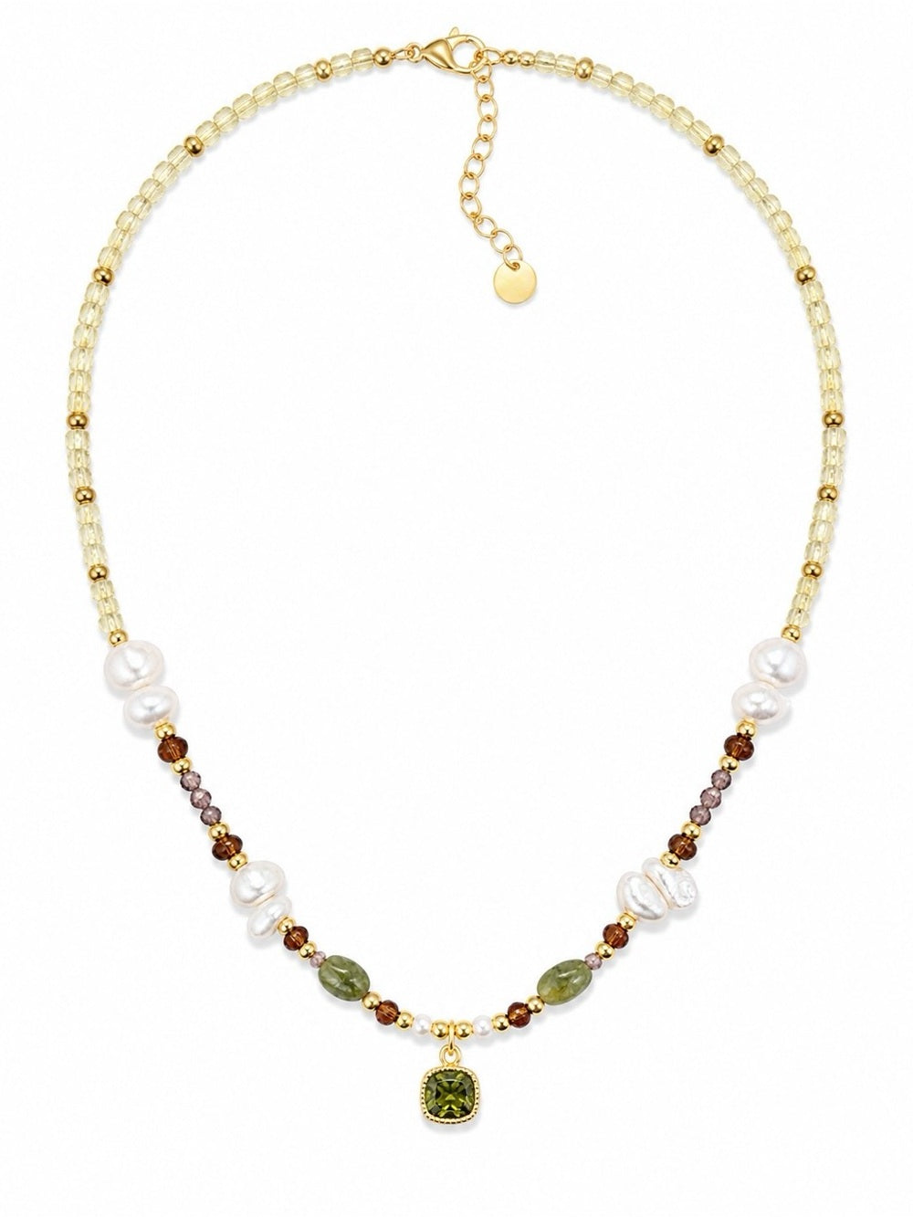 Sylva Gemstone Necklace #EN20