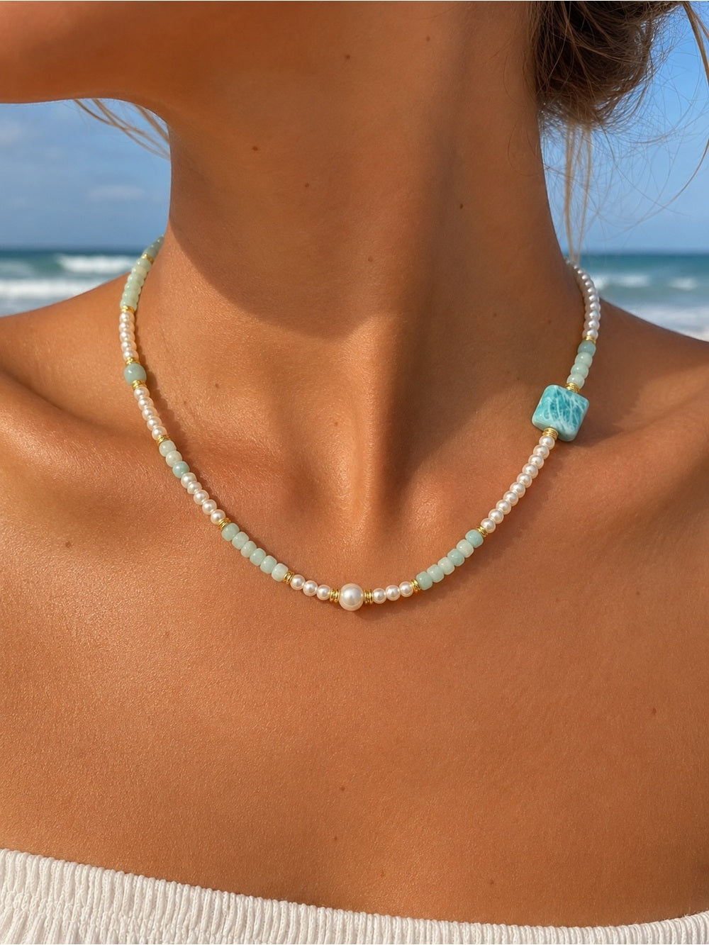 Isola Gemstone Necklace #EN21
