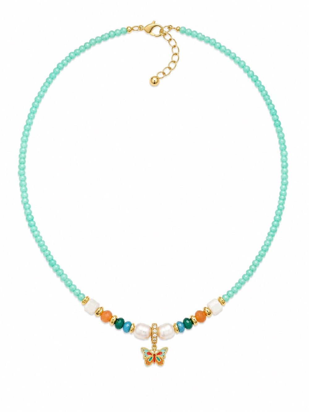 Mariposa Gemstone Necklace #EN24