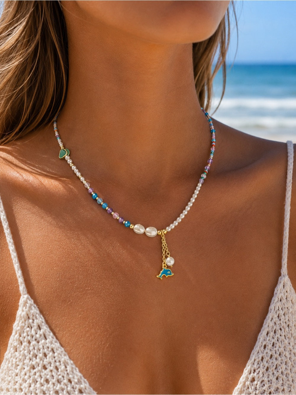 Nerina Gemstone Necklace #EN27