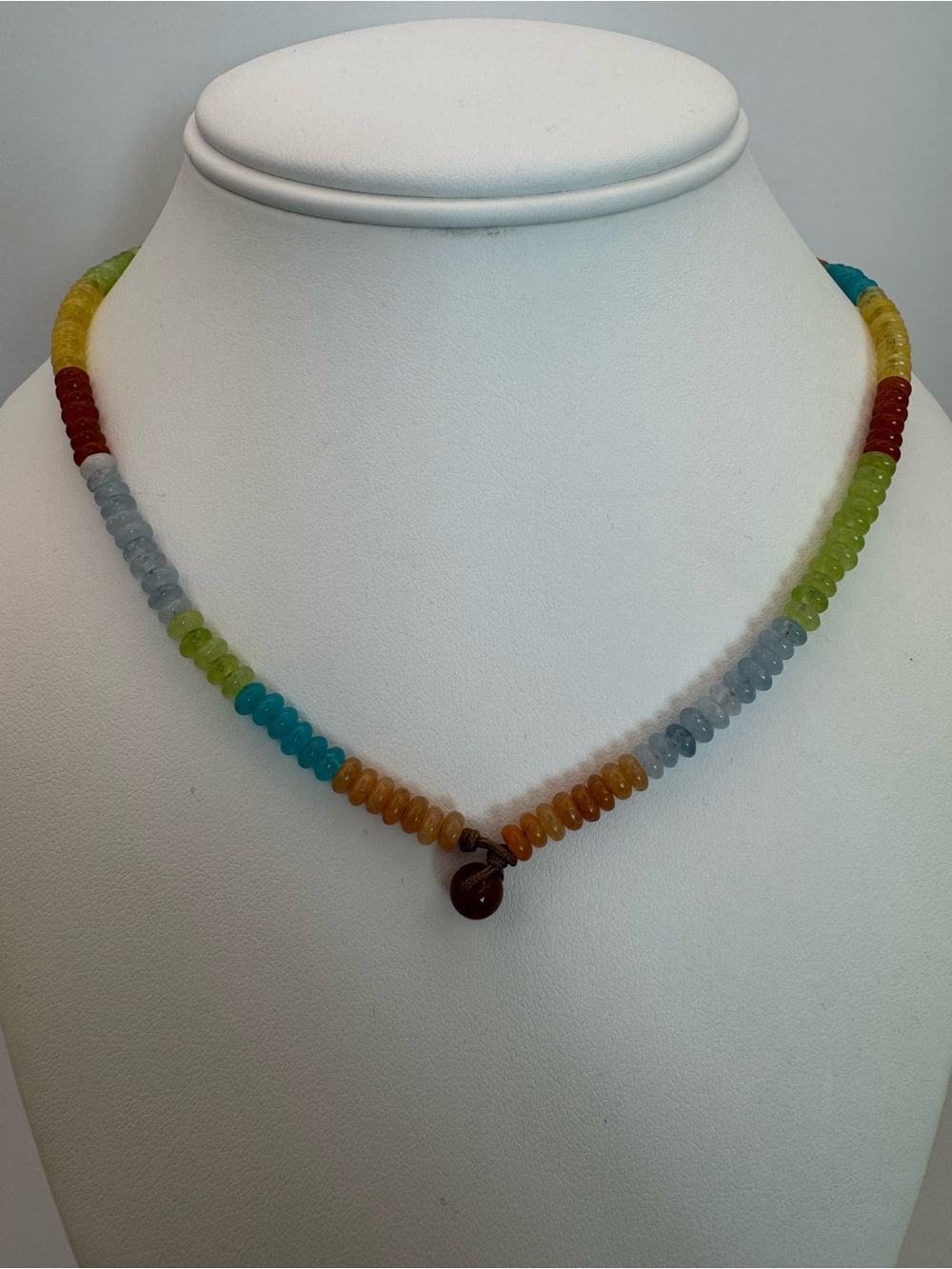 Costa Gemstone Necklace (#E57)