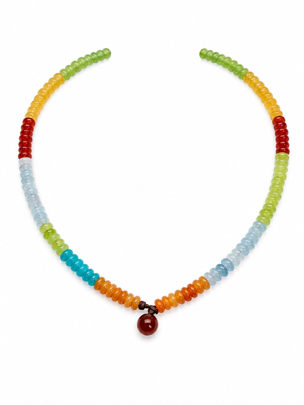 Costa Gemstone Necklace (#E57)