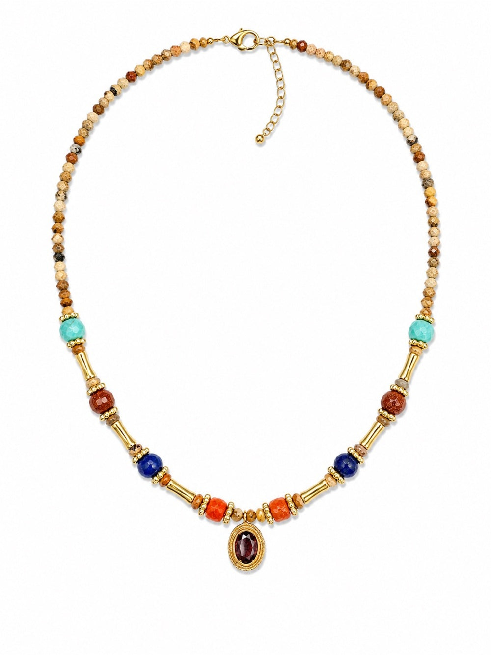 Muse Gemstone Necklace #EN60