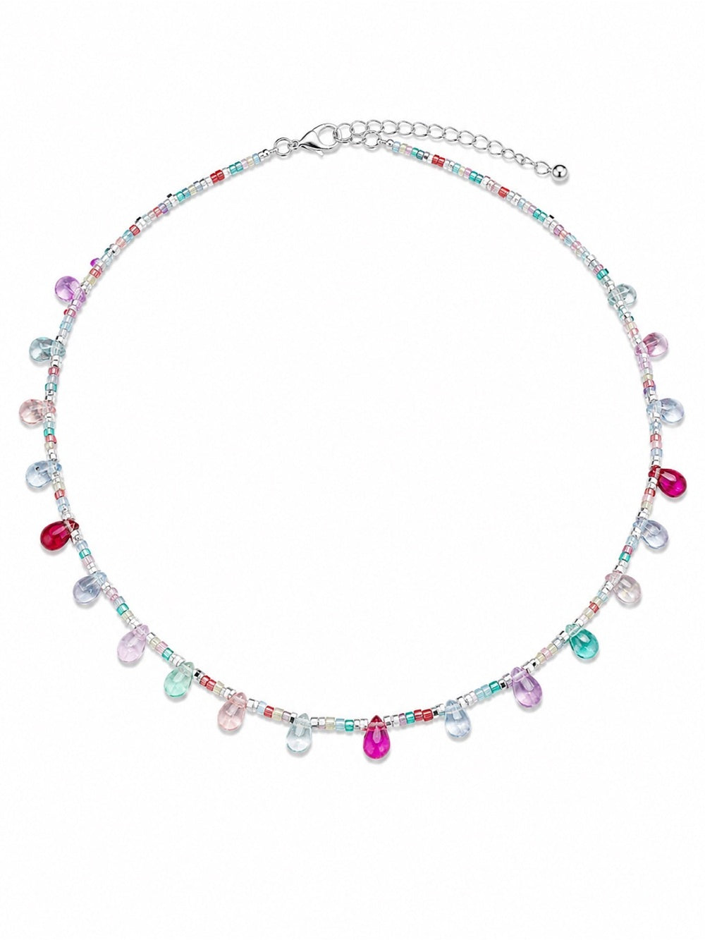 Confetti Gemstone Necklace #EN58
