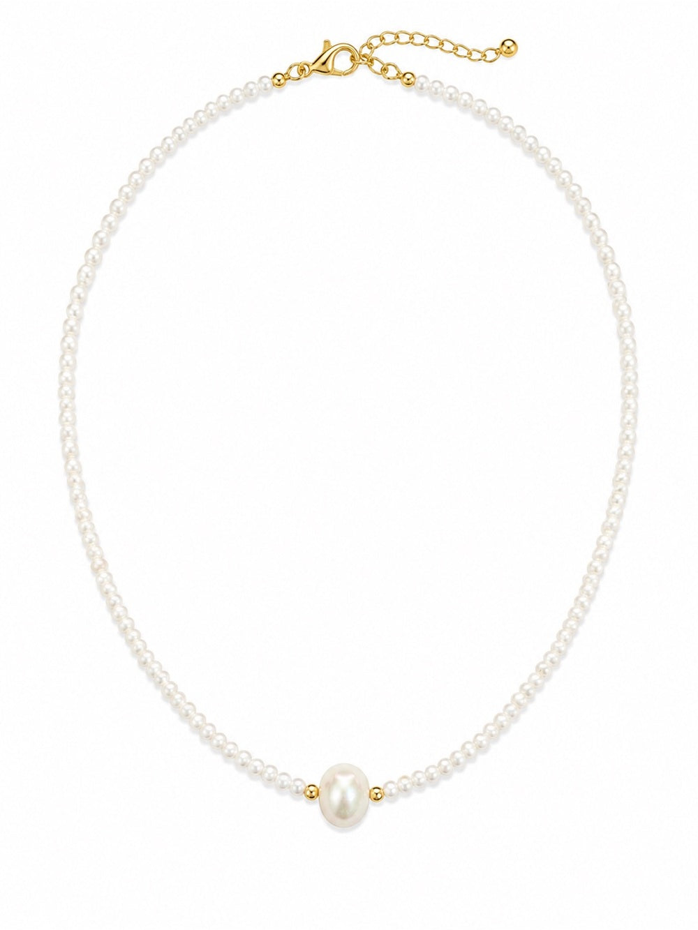 Lustre Gemstone Necklace (#EN66)