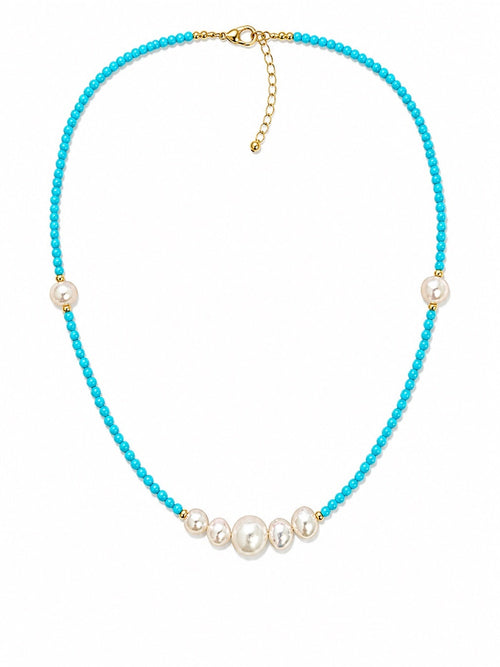 Aruba Gemstone Necklace #EN76