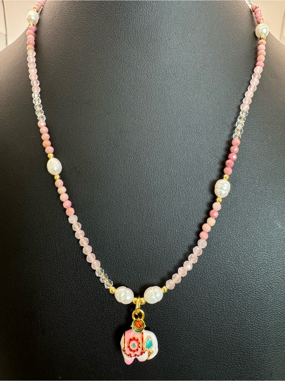 Elephantee Gemstone Necklace (#EN69)