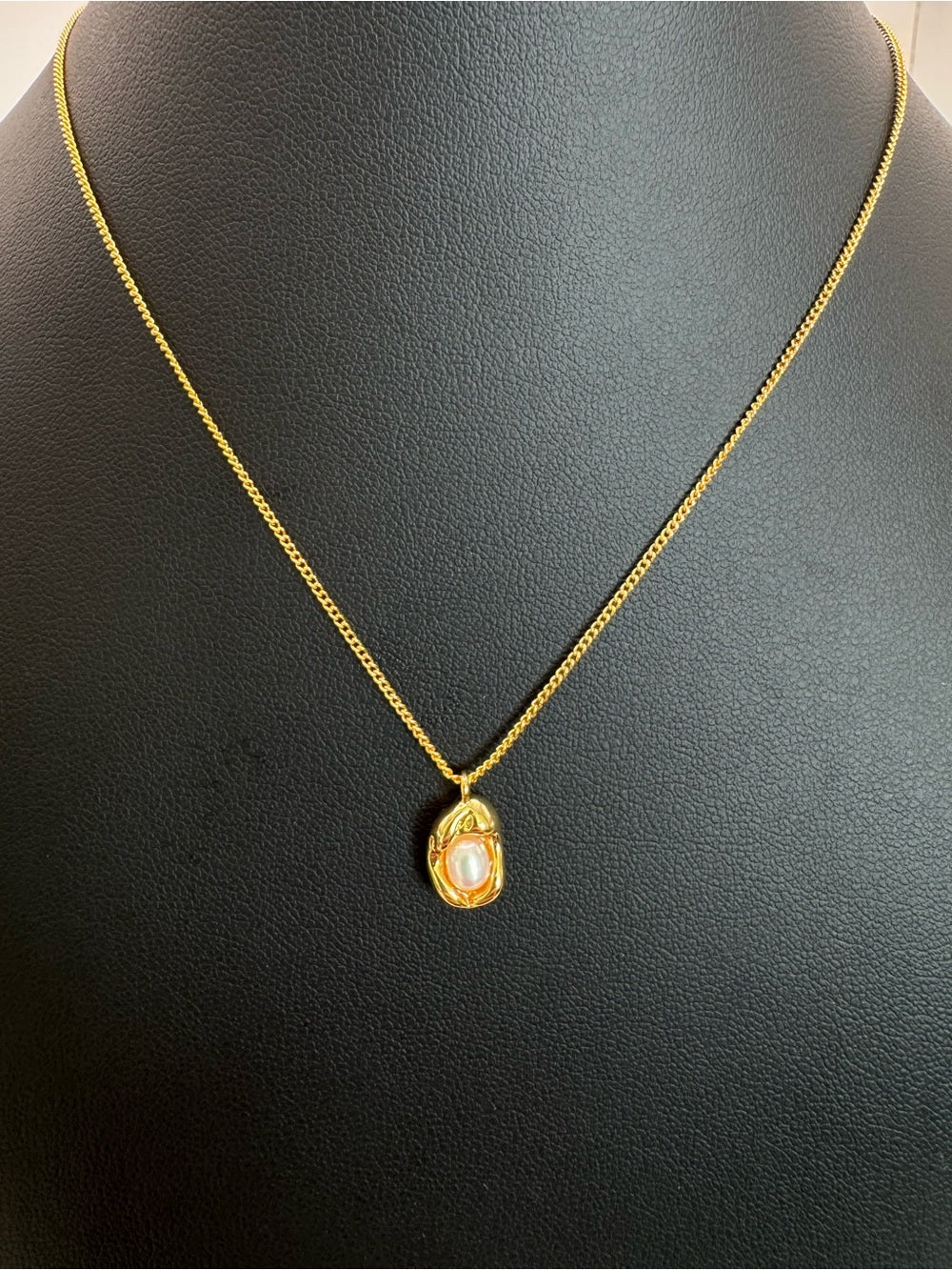 Freshwater Pearl Organic Necklace (#EN86)