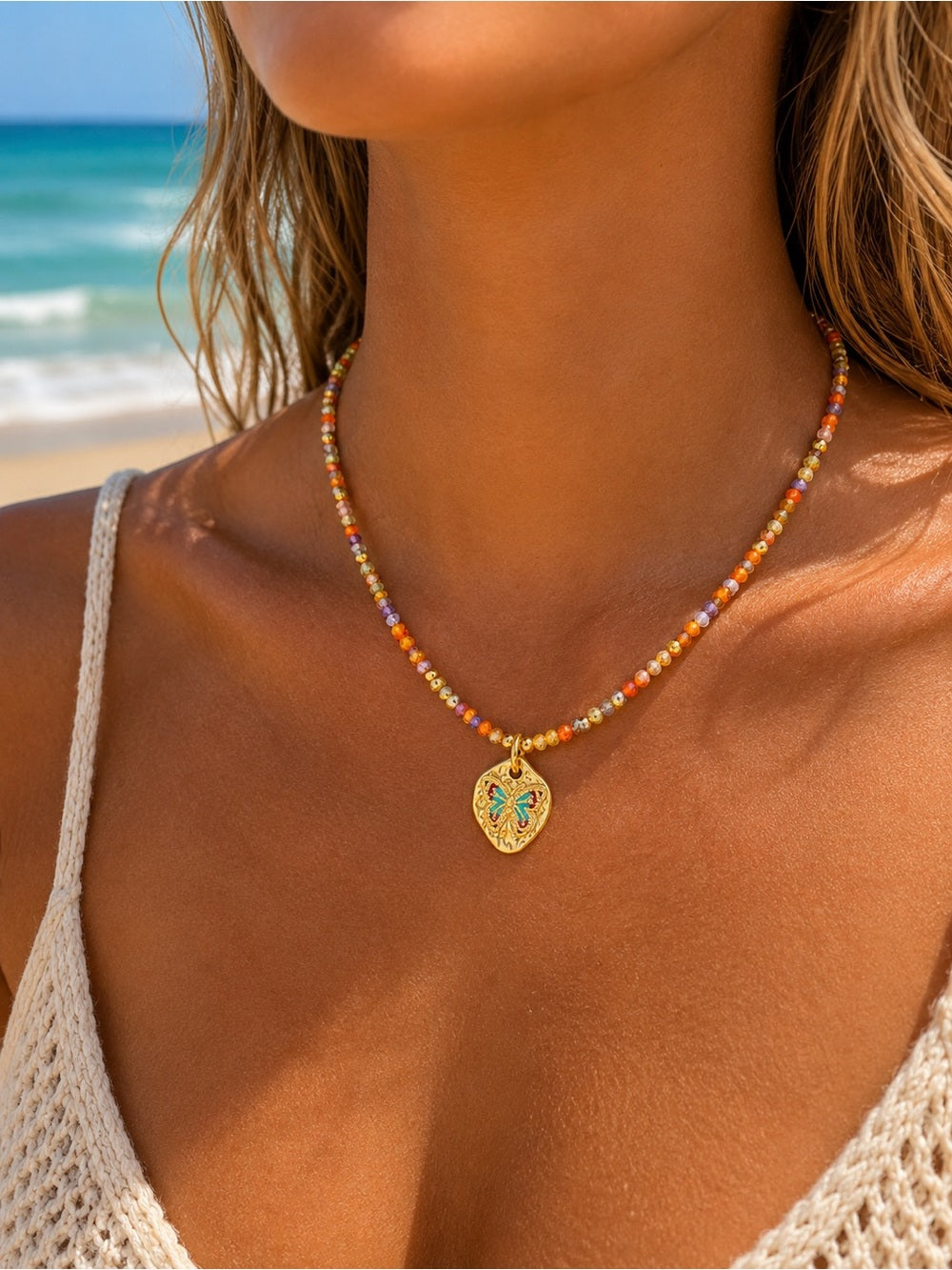 Eden Gemstone Necklace (#EN85)