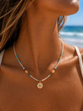 Marigold Gemstone Necklace #EN61