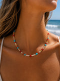 Cassidy Gemstone Necklace #EN82