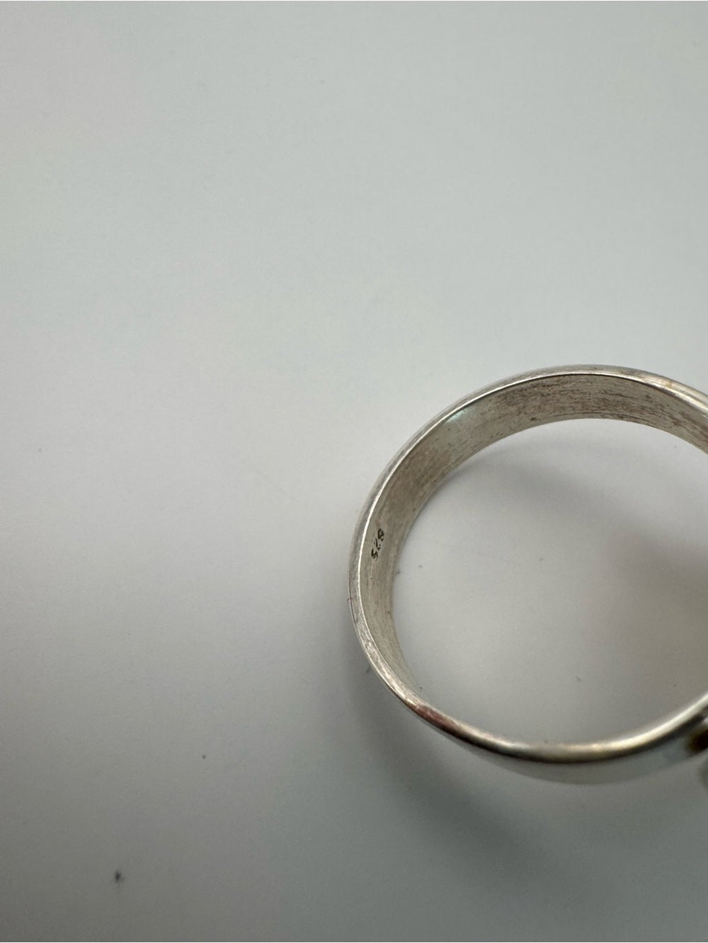Turquoise Oval Ring (S925)