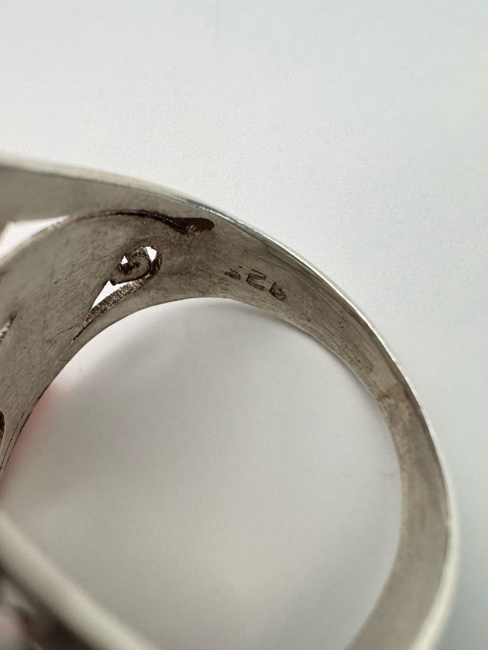 Ruby Vintage Style Ring (S925)