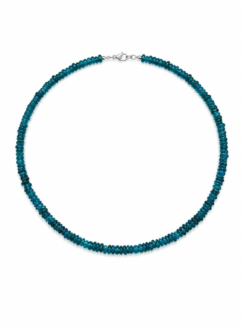 Apatite Gemstone Necklace (S925)