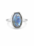Moonstone Sculptural Ring (S925)