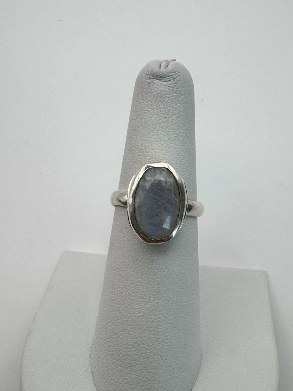 Moonstone Sculptural Ring (S925)