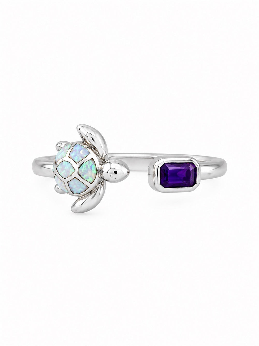 Australian Opal Turtle Ring