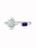 Australian Opal Turtle Ring