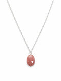N11 Guava Quartz Necklace (S925)