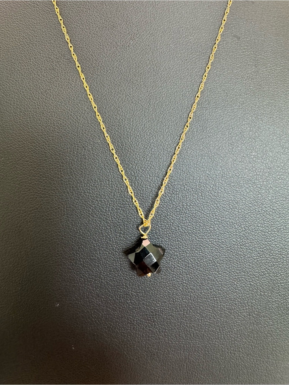N7 Black Onyx Star Necklace