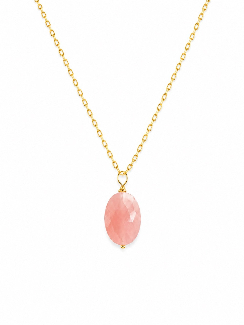 N6 Guava Quartz Necklace
