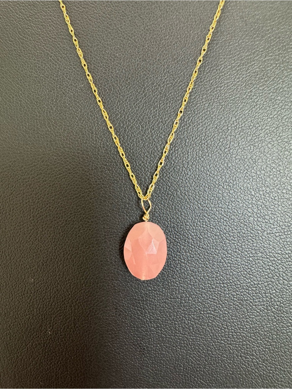 N6 Guava Quartz Necklace