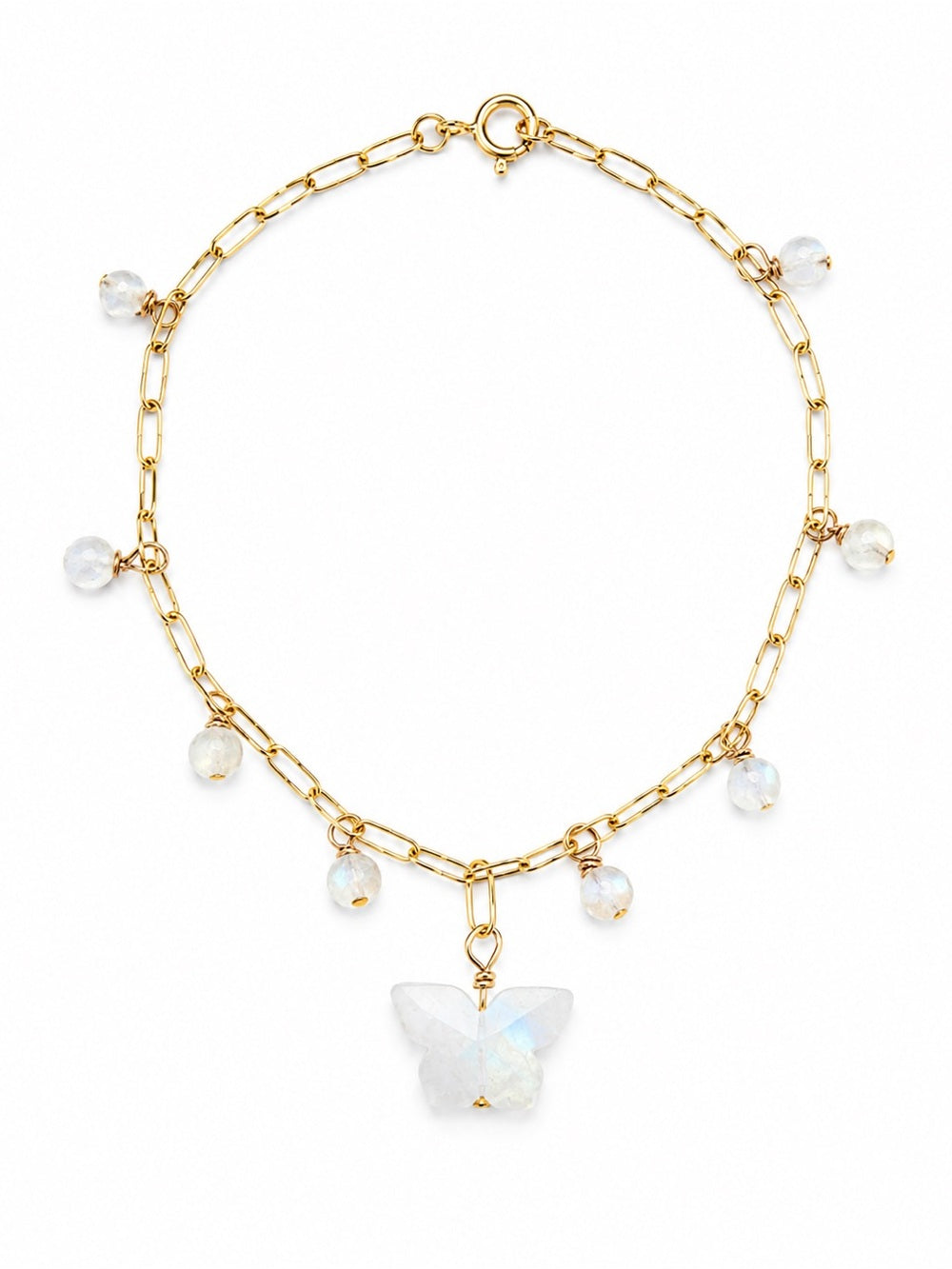 B2 Moonstone Butterfly Bracelet