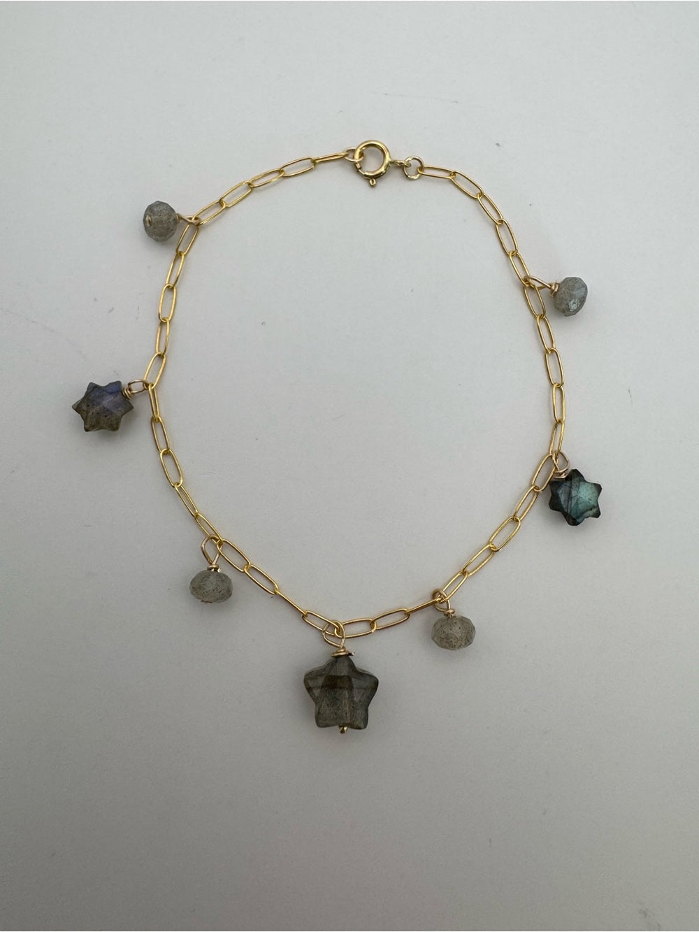 B16 Labradorite Star Bracelet