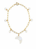 B6 Moonstone Moon Bracelet