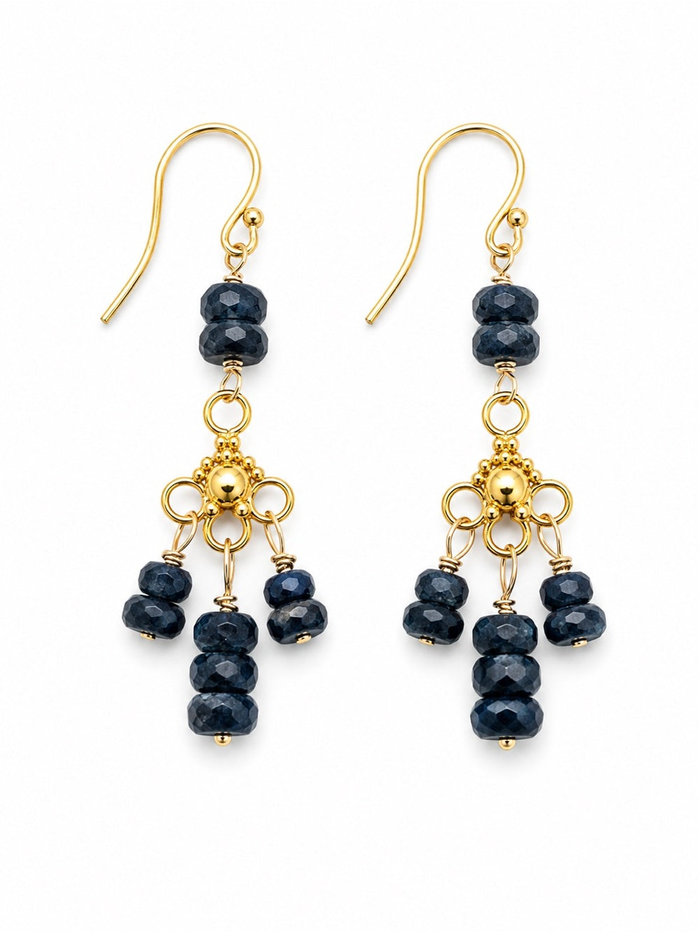 HK1 Kyanite Hook Earrings