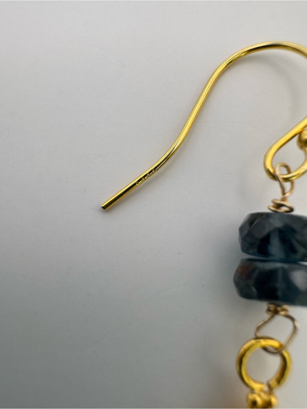 HK1 Kyanite Hook Earrings