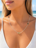 Tourmaline S925 Necklace (NB9)