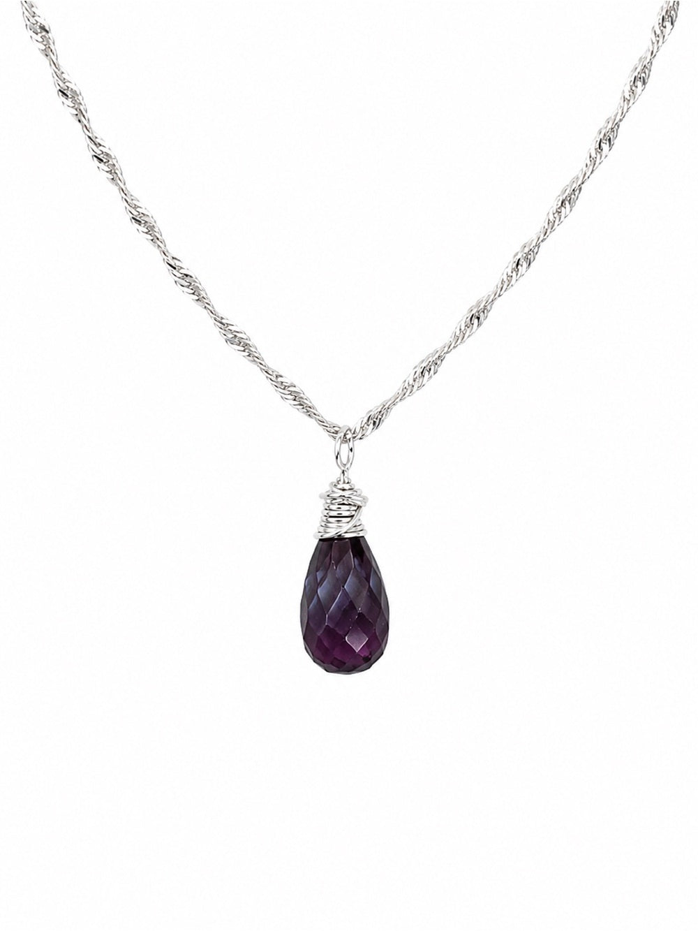 Alexandrite S925 Gemstone Necklace (NB2)