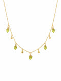 Peridot Gold Filled Necklace (NB6)