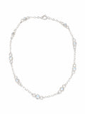 Moonstone Bezel S925 Anklet (A20)