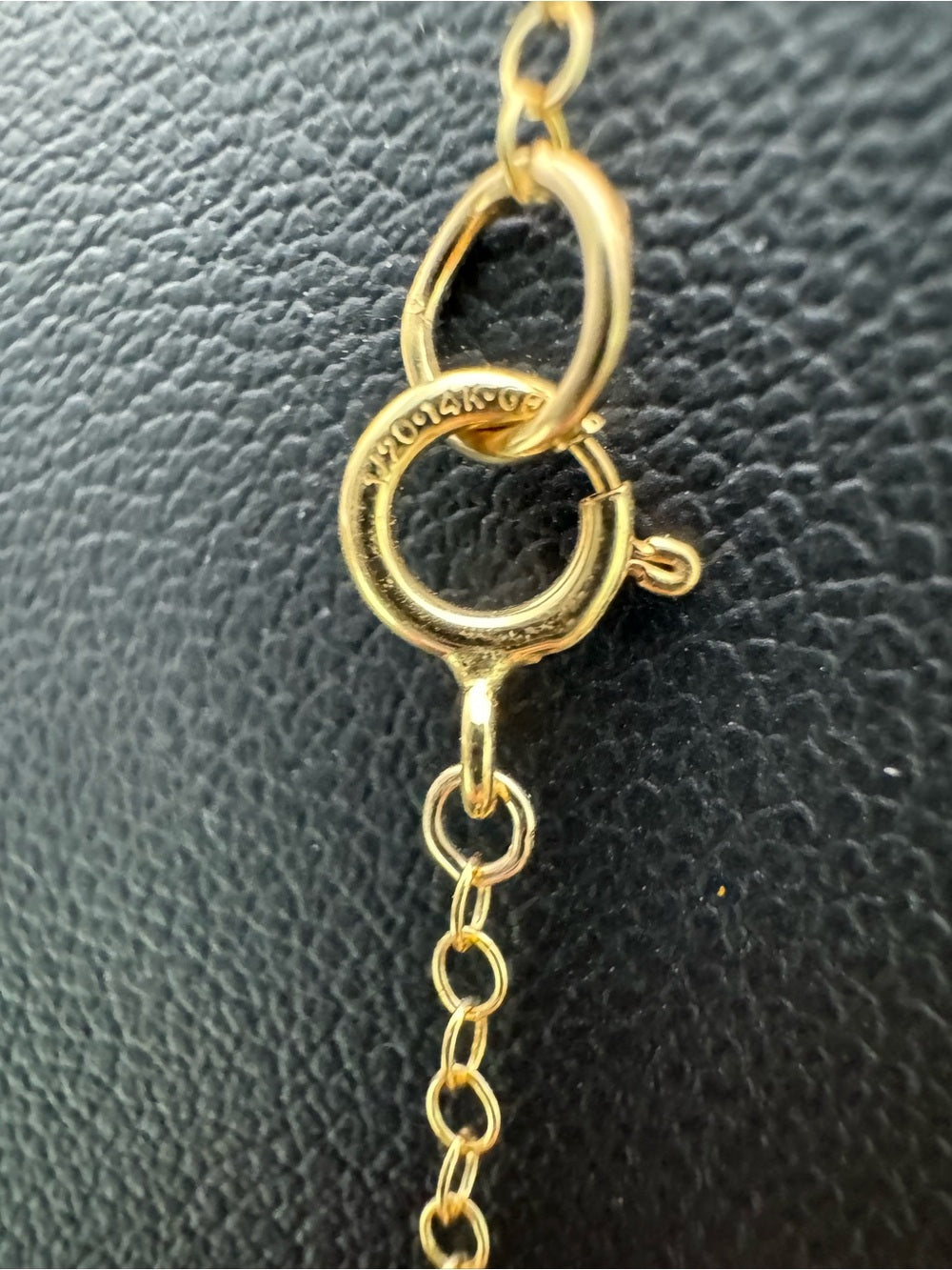 Moonstone Bezel Gold Filled Necklace (NB1)