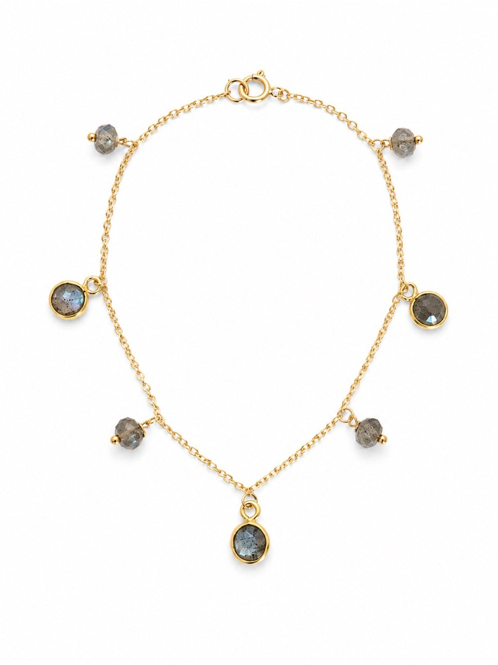 Labradorite Bezel Gold Filled Bracelet (BB1)
