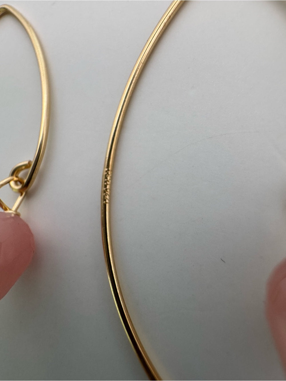 Guava Quartz Gold Filled Hook Earrings (SHK1)