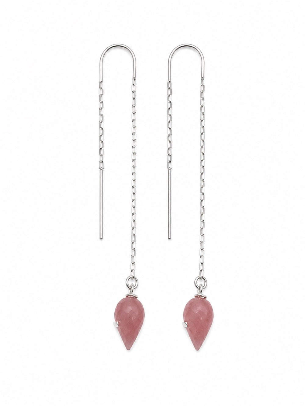 Guava Quartz S925 Threaders (TH1)