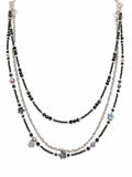 Midnight Star Triple Strand Necklace (#N73)