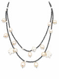 Celestial Hematite Layer Necklace (#N66)
